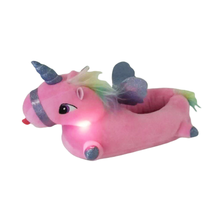 LED Einhorn Hausschuhe