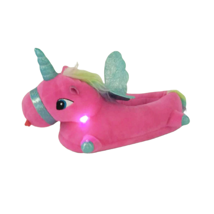 LED Einhorn Hausschuhe