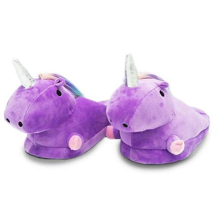 Einhorn Hausschuhe Lila Hausschuh