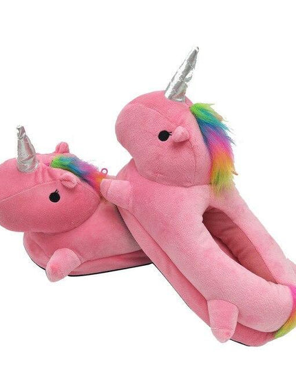 Einhorn Rosa Pantoffeln Frau