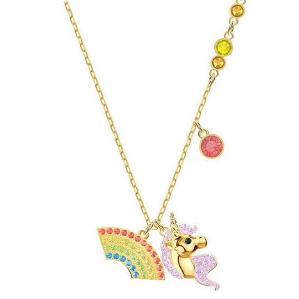 Einhorn Kette Gold Farbe