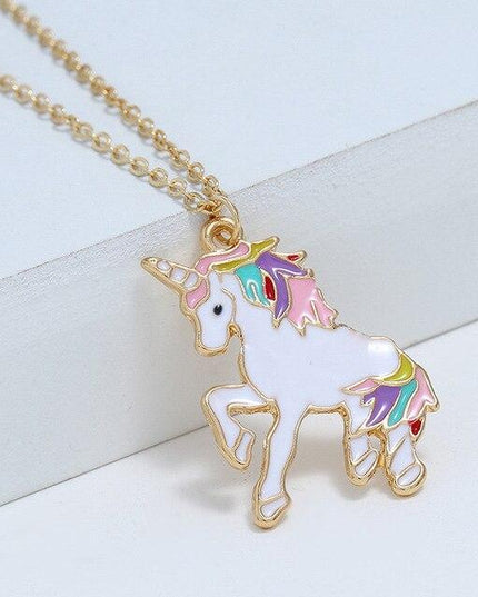 Einhorn Kette Gold