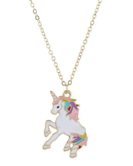 Einhorn Kette Gold
