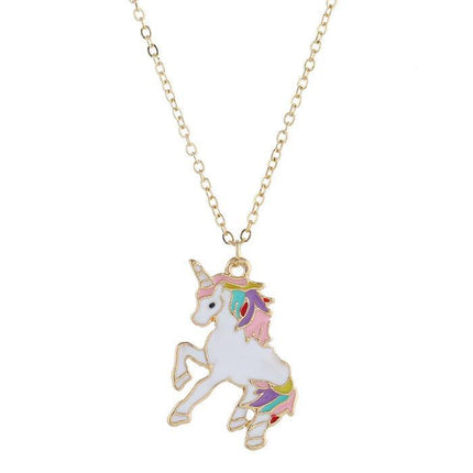 Einhorn Kette Gold