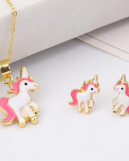 Einhorn Kette Goldene Kawaii