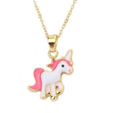 Einhorn Kette Goldene Kawaii