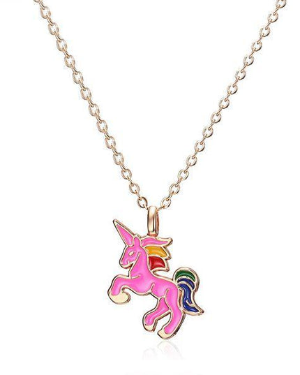 Einhorn Kette Basteln