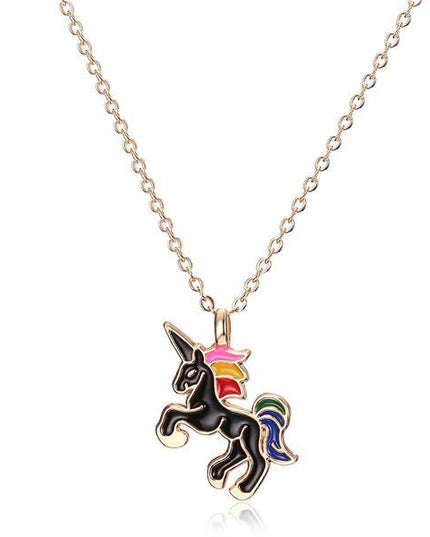 Einhorn Kette Basteln