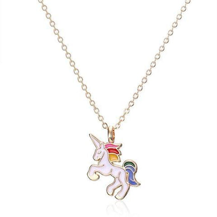 Einhorn Kette Basteln