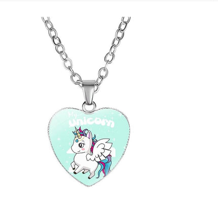 Einhorn Kette Grüne