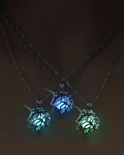 Einhorn Kette Glow