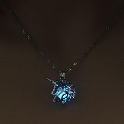 Einhorn Kette Glow