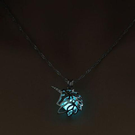 Einhorn Kette Glow