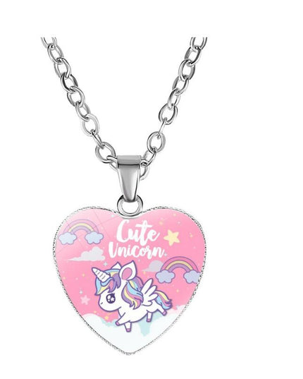 Einhorn Kette Schwebend