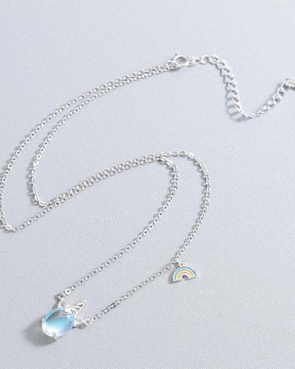 Einhorn Kette Glückliches