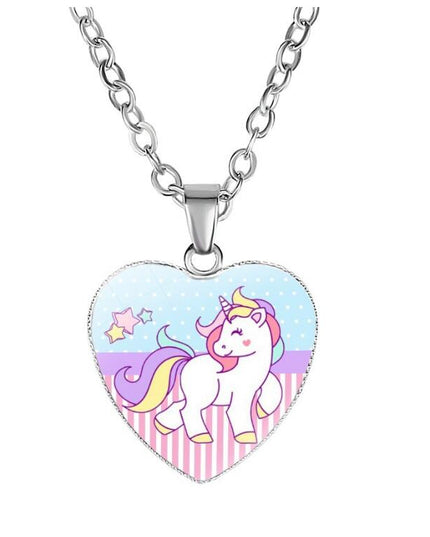 Einhorn Kette Gestreift