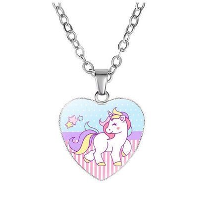 Einhorn Kette Gestreift