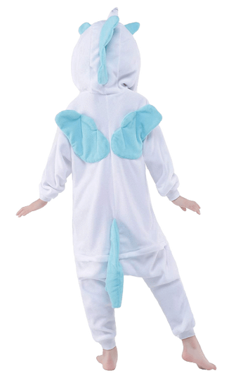 Kinder Einhorn Geflügelt Pyjama-Overall