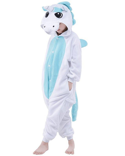 Kinder Einhorn Geflügelt Pyjama-Overall