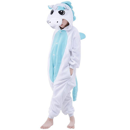 Kinder Einhorn Geflügelt Pyjama-Overall