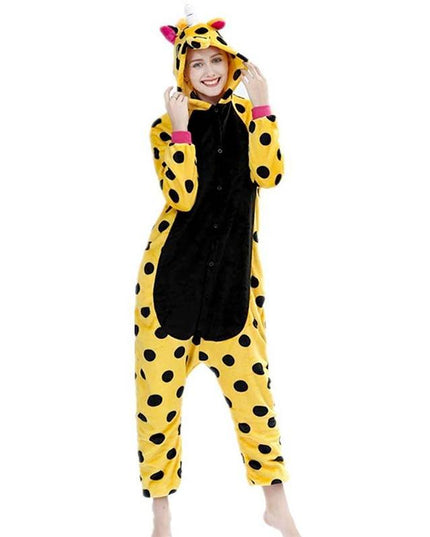 Einhorn-Erbsen-Pyjama-Overall