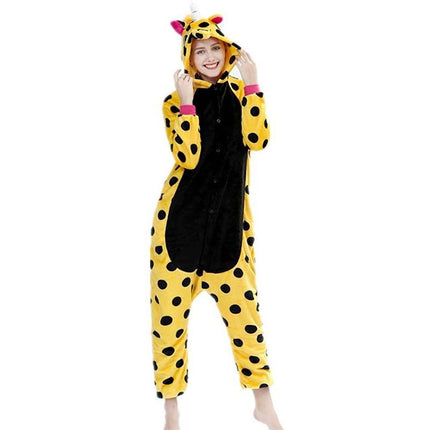 Einhorn-Erbsen-Pyjama-Overall
