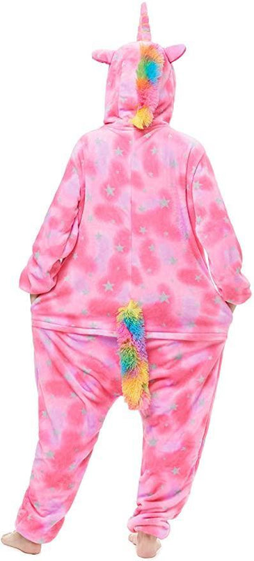 Einhorn-Pyjama-Overall Erwachsene