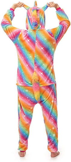 Einhorn Regenbogen Pyjama-Overall