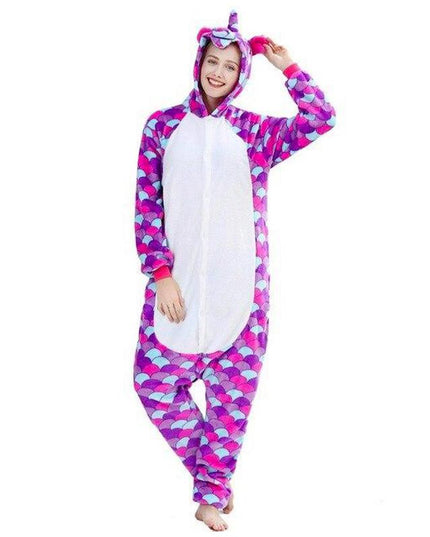 Einhorn-Pyjama-Overall Baumwolle