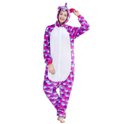 Einhorn-Pyjama-Overall Baumwolle