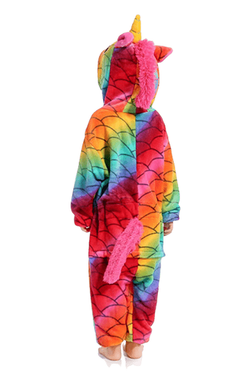 Einhorn Schuppen Pyjama-Overall