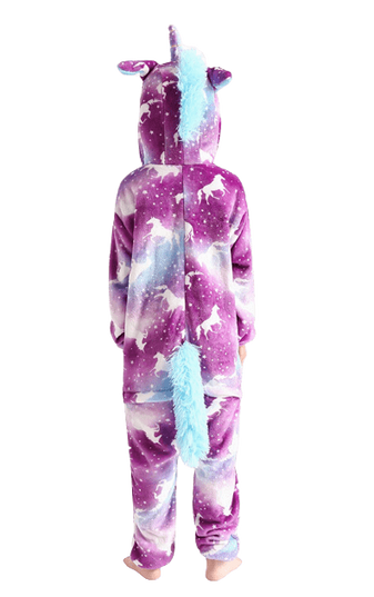 Einhorn-Galaxie-Pyjama-Overall