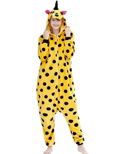 Giraffe Einhorn Pyjama-Overall