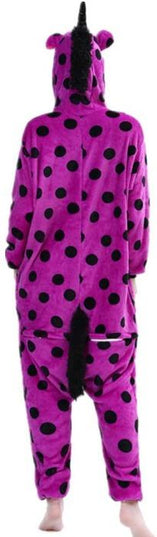 Einhorn Winter-Pyjama-Overall