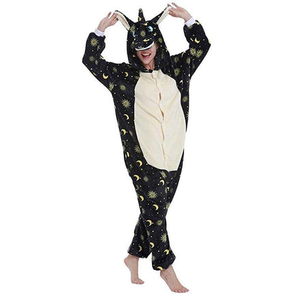 Pyjama-Anzug Einhorn Mond