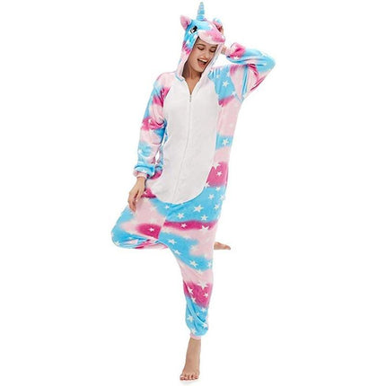 Magischer Einhorn-Pyjama-Overall