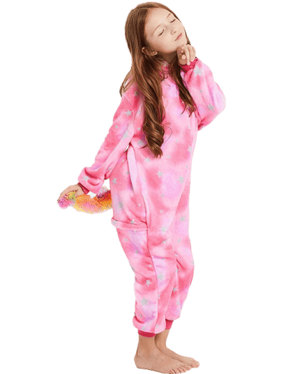 Kleines Mädchen Einhorn Onesie