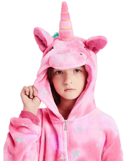 Kleines Mädchen Einhorn Onesie