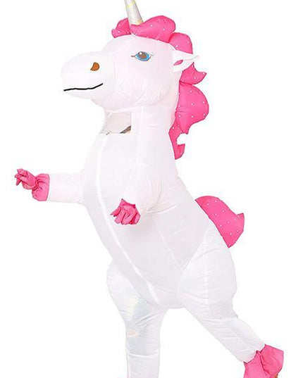 Aufblasbares Einhorn Verkleidungskostüm