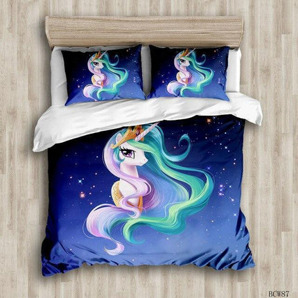 Bettwäscheset Einhorn Dekoration