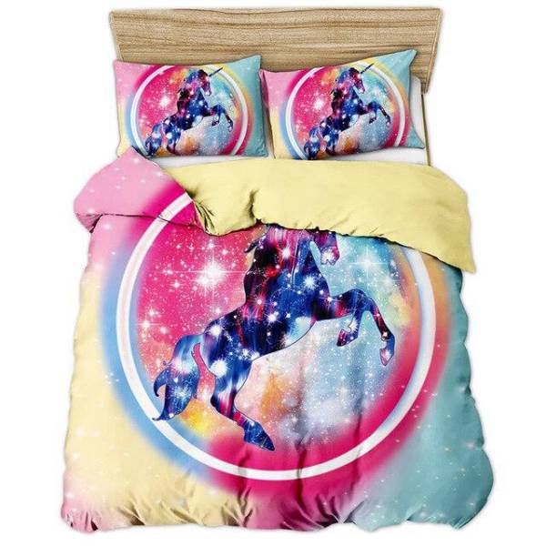 Einhorn Bettwäsche Set Fantasy