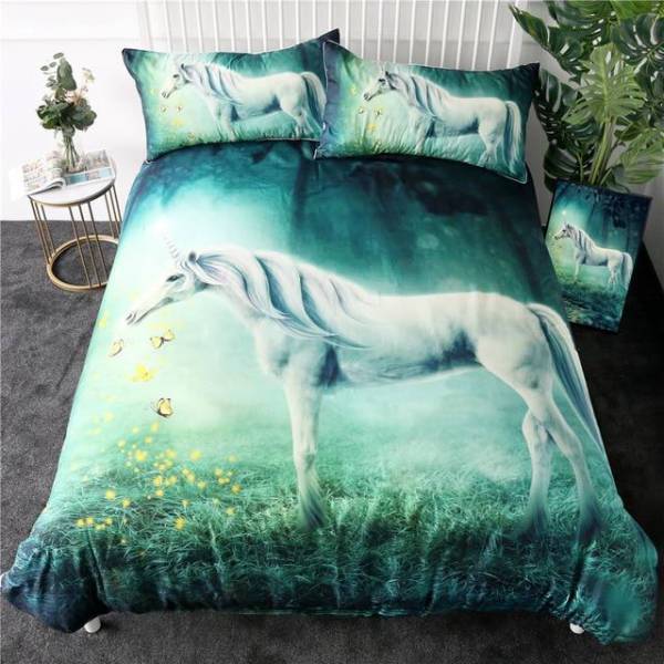 Einhorn Bettwäsche Set Magic Room