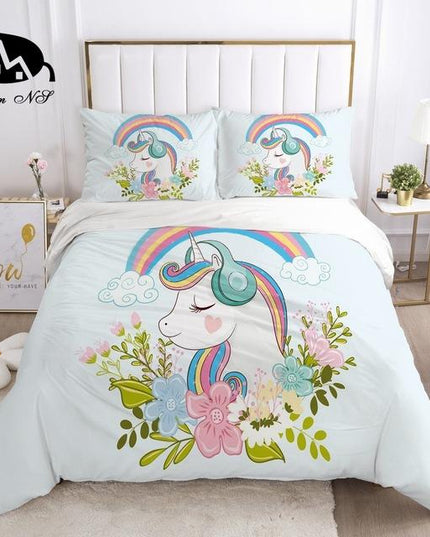 Bettbezug Einhorn 240x220