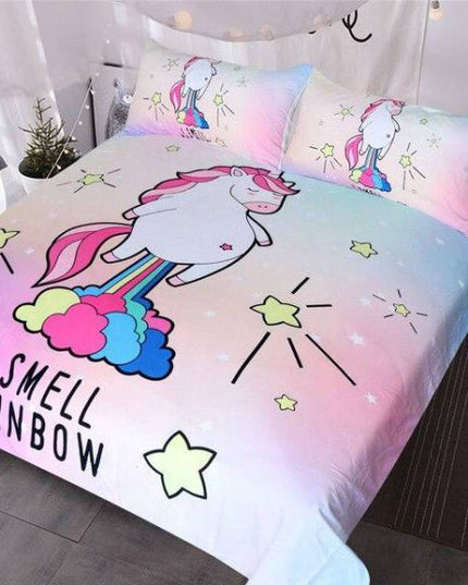 Bettbezug Einhorn Zimmer der Tochter