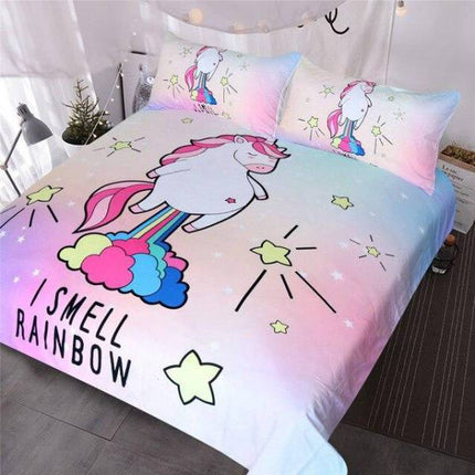 Bettbezug Einhorn Zimmer der Tochter