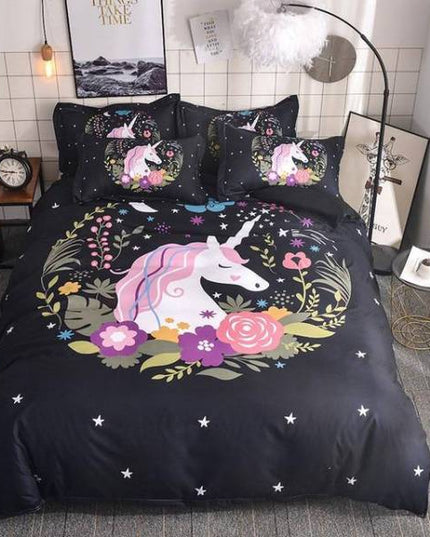 Bettbezug Einhorn Dekoration
