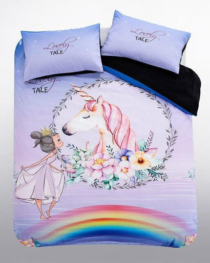 Bettbezug Einhorn Kawaii