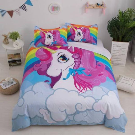 Bettbezug Einhorn Kleines Mädchen