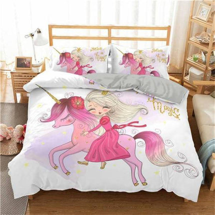 Bettbezug Einhorn Prinzessin