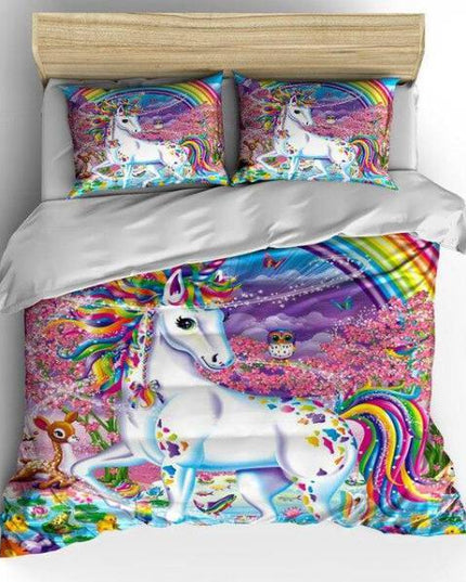 Bettbezug Einhorn Königreich